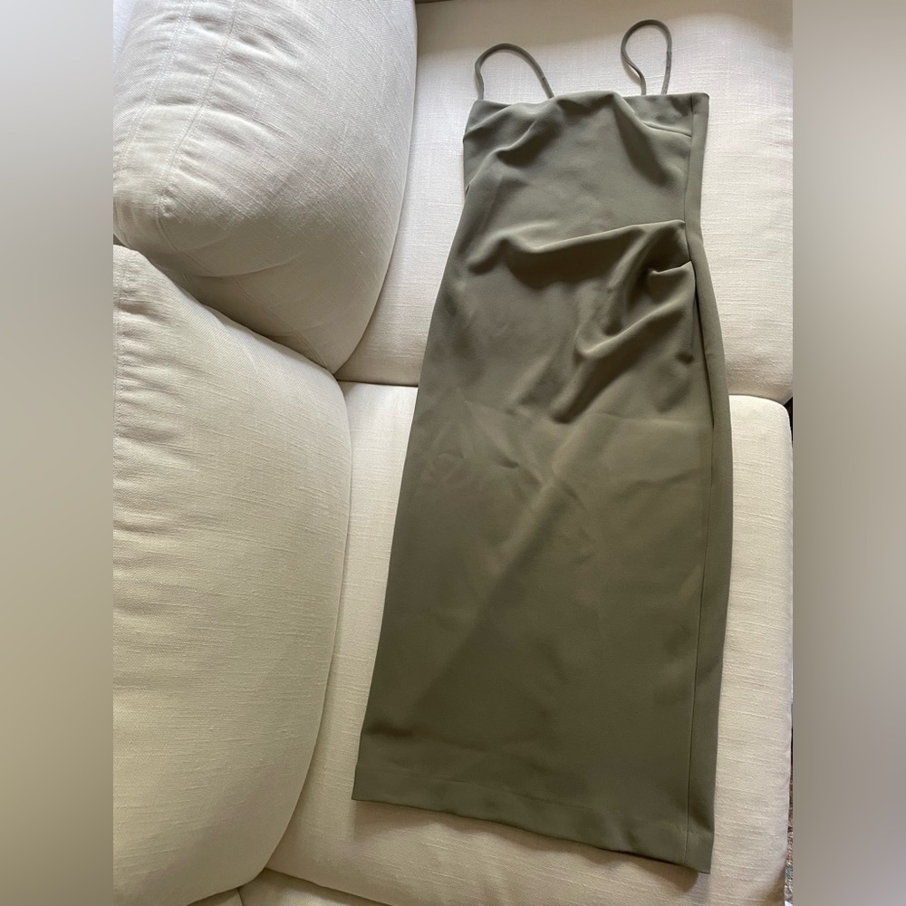 BEC + BRIDGE bridesmaid dress (straps added)